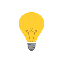 light bulb vector illustration