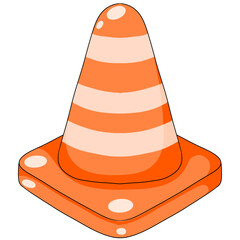 traffic cone icon