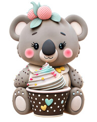 cute koala illustration