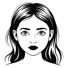 portrait of the girl