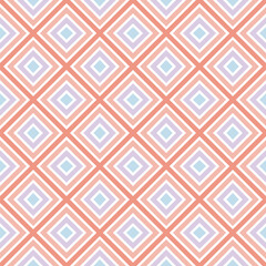 modern pastel color seamless square pattern background. Vector illustration