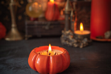 Halloween Pumpkin Candles, Autumn Décor, or mystical stuff