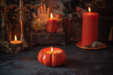 Halloween Pumpkin Candles, Autumn Décor, or mystical stuff
