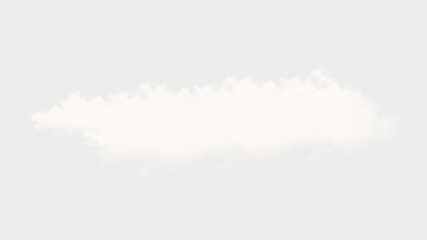 A Fluffy cloud floating peacefully. A serene depiction of a cloud, conveying tranquility and...