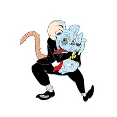 illustration of happiness corruptor