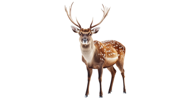deer isolated on transparent background