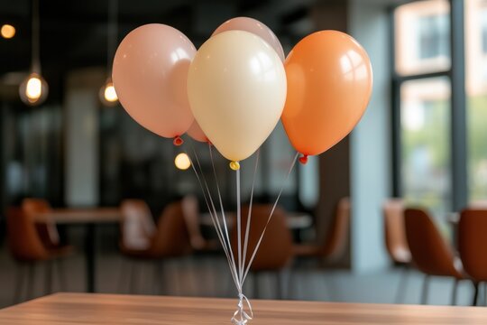 Office party for employee appreciation and work milestone celebration.