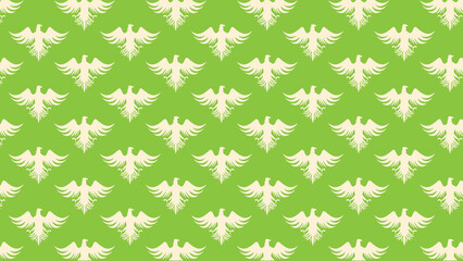 HAWK EAGLE vector pattern colourful