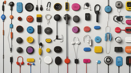 Different types of headphones