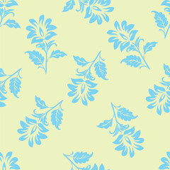 seamless pattern with flowers