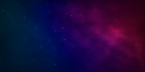 A mesmerizing view of a deep blue galaxy with twinkling stars, shimmering like water particles across the dark universe