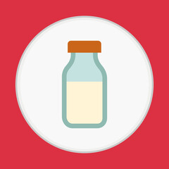 Milk Bottle Icon