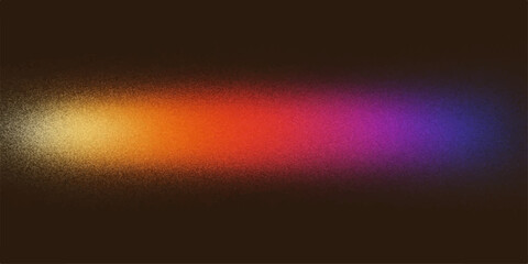 Vibrant, colorful light trails create a glowing abstract motion pattern against a dark backdrop