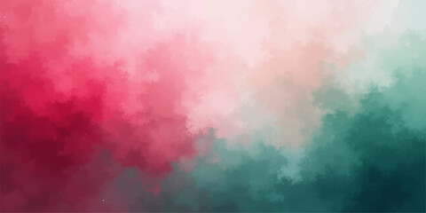 Abstract colorful watercolor texture of mist and sky, with clouds, light, and dark smoke