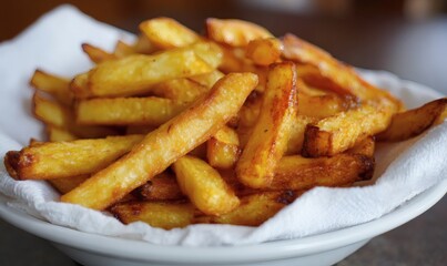 Roast french fries