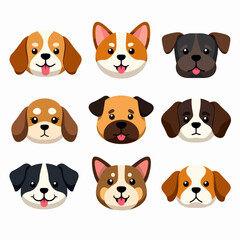 Obraz premium collection of dogs