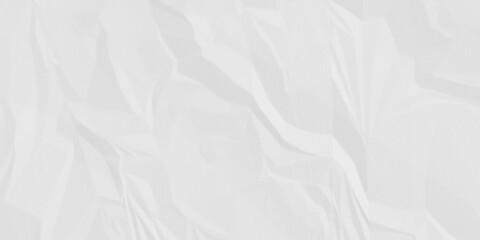 Paper texture background, Old paper background ripple soft white pattern wave crumple. Crushed and creased soft paper. Abstract wrinkle effect grunge and rough backdrop vintage page.	