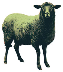 PNG Sheep background texture animal.