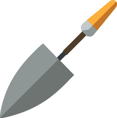 trowel isolated on white