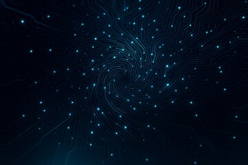 Fractal Neon Circuitry