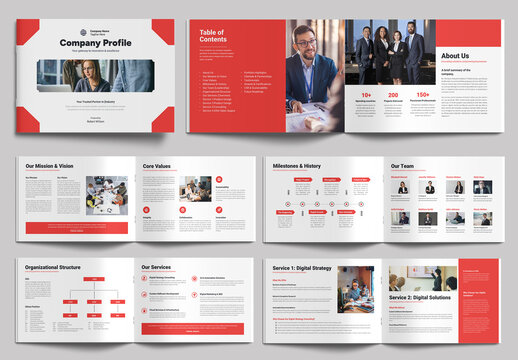 Business Company Profile for Services Industry