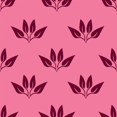 seamless pattern with flowers