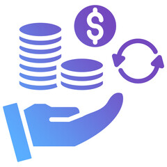 Gradient Icon Business And Finance