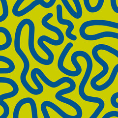 abstract lines pattern with green background