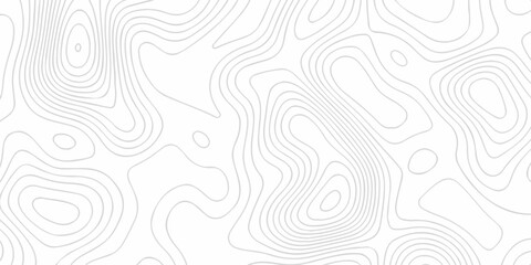 Modern location discovery vector topo map design White background with topographic world grid wave Topographic map geographic line texture.	