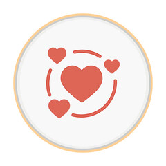 vector illustration of a heart icon