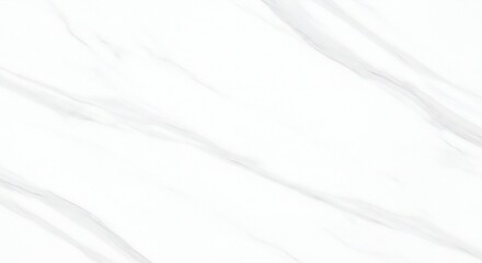 Obraz premium Elegant white marble texture with subtle gray veining for luxury design projects, adding a modern aesthetic