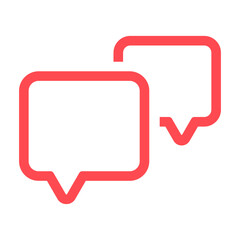 Comment icon speech bubble symbol. Chat message icons - talk message. Bubble chat icon. web vector icon