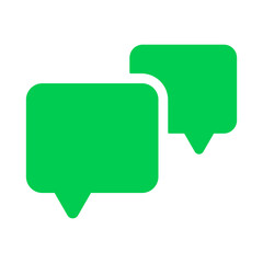 Comment icon speech bubble symbol. Chat message icons - talk message. Bubble chat icon. web vector icon
