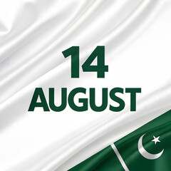 Pakistan independence day celebration poster on who