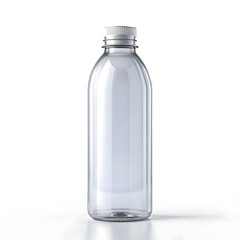 transparent plastic bottle mockup a clean and mode
