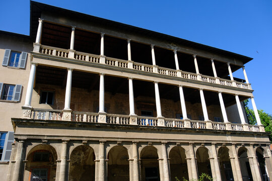 Milan, Italy: Villa Simonetta, historic building hosting an important Music School
