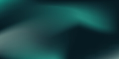 White green simple blurred gradient on dark grainy background, glowing light spot, copy space.Eps 10