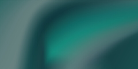 White green simple blurred gradient on dark grainy background, glowing light spot, copy space.Eps 10