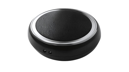 Obraz premium Modern Bluetooth speakerphone isolated on transparent background 
