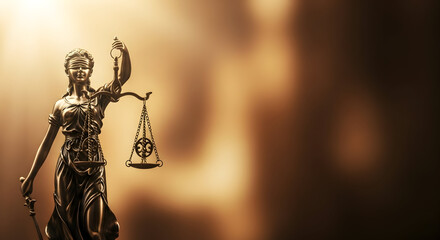 Lady Justice statue symbolizing impartiality and the rule of law in legal system