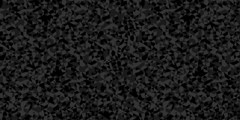 Fototapeta premium Geometric black and gray cube square low polygon texture wallpaper. abstract surface creative diamond pattern corporate. minimal creative polygon Mosaic triangle overlap texture background. 