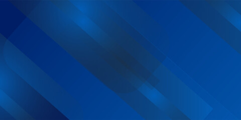 Abstract blue background with glowing geometric lines. Modern blue gradient square shape design. Futuristic technology concept. Suit for brochure, corporate, website, poster, banner, Eps 10.