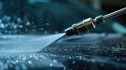 Pressure Washer Car Cleaning &mdash; Close-Up