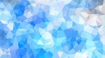 Fototapeta premium Abstract Geometric Background With Blue Triangles