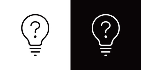 電球 アイデア 閃き ひらめき アイコン