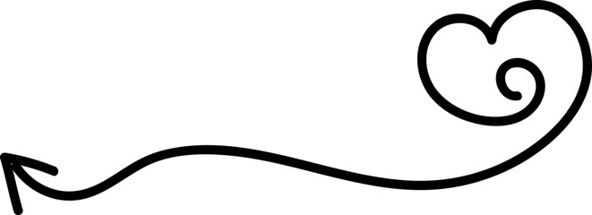 Obraz premium Hand Drawn Heart
