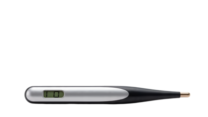 Digital Thermometer Medical Tool Isolated White