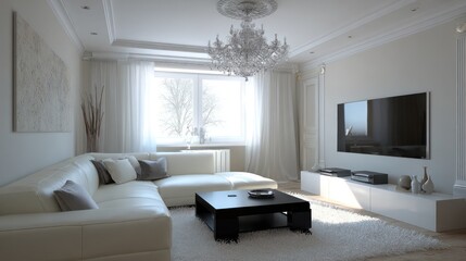 Modern Elegant Living Room