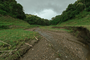 A creek or stream from the mountain in Doi Chang