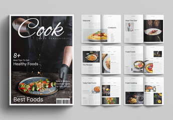 Cookbook Brochure Template
